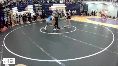 135 lbs. Champ. Round 2 - Lillie Banks, Menasha vs Lena Herron, Seckman