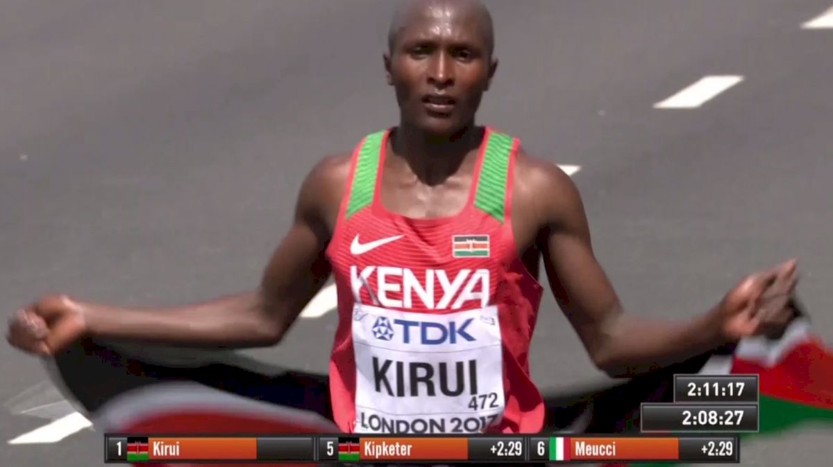Geoffrey Kirui Battles For Marathon Gold At World Championships