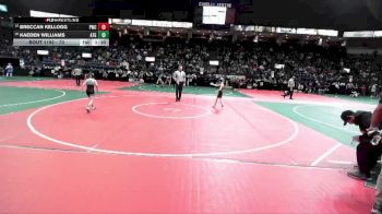 70 lbs Champ. Round 2 - Kaeden Williams, ATGA vs Breccan Kellogg, PWCA