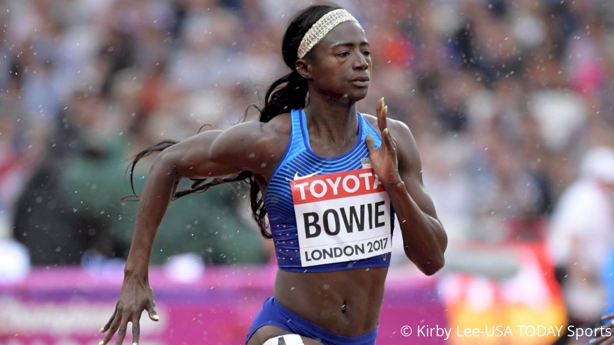 Team USA Wins 4x100m Gold With World Champ Tori Bowie On Anchor