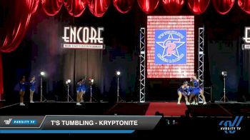 T's Tumbling - Kryptonite [2019 Junior - D2 - Small - A 3 Day 2] 2019 Encore Championships Houston D1 D2
