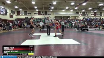 126 lbs Cons. Round 1 - Jordan Schmidt, Solon vs Derek Foht, Dubuque Senior