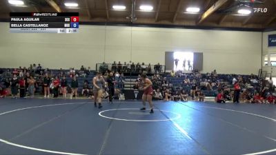 207 lbs Quarterfinal - Paula Aguilar, Sacramento City College vs Bella Castellanoz, Menlo Oak Squad