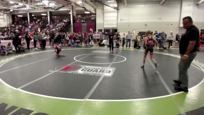 92 lbs Cons. Quarters - Dylan Ingalls, Berge Elite Wrestling Academy vs Liam Monson, Elk River Wrestling