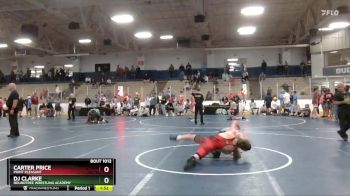 130 lbs Cons. Round 6 - DJ Clarke, Roundtree Wrestling Academy vs Carter Price, Point Pleasant