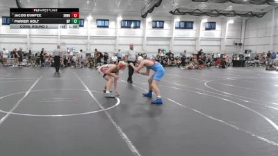 120 lbs Cons. Round 2 - Jacob Dunfee, Titan vs Parker Holt, Mount Pleasant