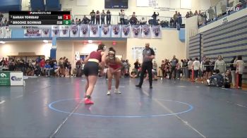 170 lbs Semifinal - Sarah Toribau, Oakley High School vs Brooke Schwab, Star Valley High School