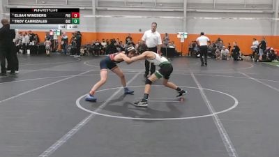92-96 lbs 1st Place Match - Troy Carrizales, Delta Wrestling Club vs Elijah Wineberg, Prodigy