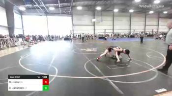 132 lbs Round Of 64 - Mikey Hollar, PA vs Brock Jacobsen, UT