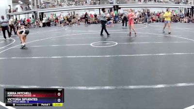 107 lbs Round 1 (8 Team) - Kirra Mitchell, MGW Something Wicked vs Victoria Sifuentes, Full Circle Green