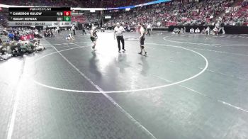 D2-157 lbs Champ. Round 1 - Isaiah Nowak, Coleman vs Cameron Kulow, Plymouth