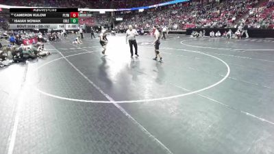 D2-157 lbs Champ. Round 1 - Isaiah Nowak, Coleman vs Cameron Kulow, Plymouth