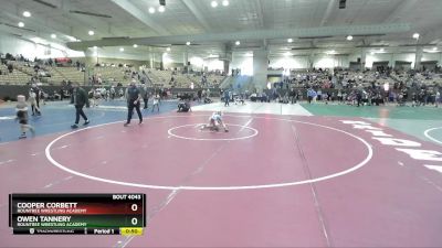 60 lbs 2nd Place Match - Cooper Corbett, Rountree Wrestling Academy vs Owen Tannery, Rountree Wrestling Academy