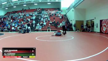 144 lbs Round 3 - Jack Dinwiddie, Wadsworth vs Eli Marengo, Cinncinati LaSalle