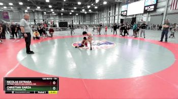 70 lbs Semifinal - Nicolas Estrada, Victory Wrestling-Central WA vs Christian Garza, Team Aggression WC