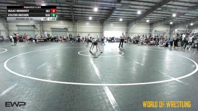 77 lbs Round Of 16 - Isaac Benedict, Sebolt Wrestling Academy vs Colten Becker, Black Fox Academy