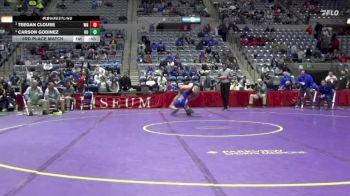 165 lbs 3rd Place Match - Teegan Clouse, West Noble vs Carson Godinez, Homestead