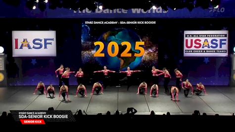 Starz Dance Academy - SDA-Senior Kick Boogie [2025 Senior Kick Finals] 2025 The Dance Worlds