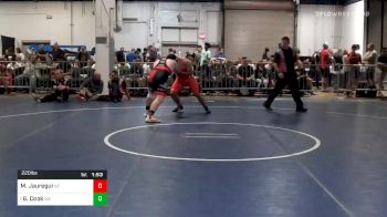 Match - Manuel Jauregui, Nc vs Gage Cook, Wa