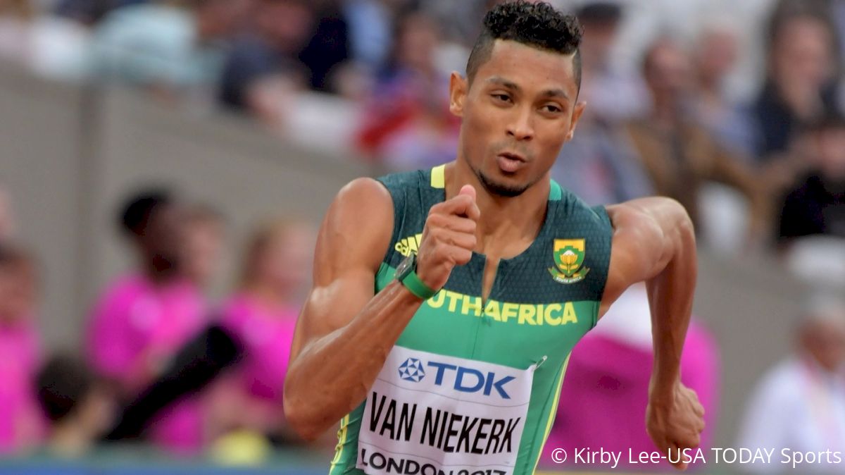 Wayde van Niekerk Tears ACL In Rugby Match