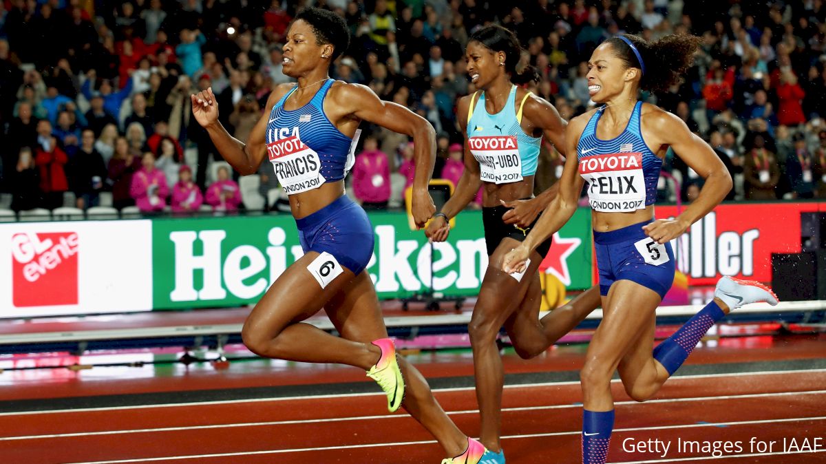 Phyllis Francis Shocks Shaunae Miller-Uibo, Allyson Felix In World 400 Win