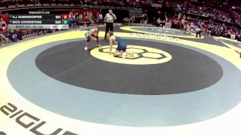 D1-120 lbs Cons. Round 1 - Nick Coverstone, Hil. Darby vs A.J. Dubendorfer, Whitmer