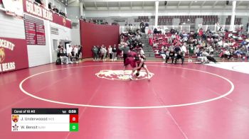 126 lbs Consi Of 16 #2 - Jack Underwoood, Holy Innocents' Episcopal vs Walker Benoit, St. John's School