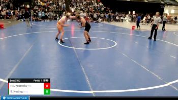 285 lbs Champ. Round 1 - Ryan Kocovsky, Midland (Neb.) vs Gavin Nutting, Cloud County Community College