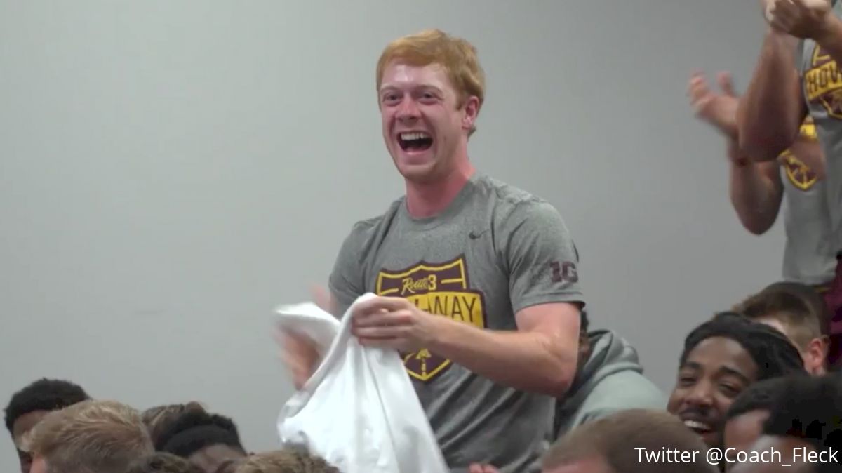 Justin Juenemann Receives Scholarship Via T-Shirt Gun