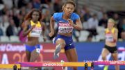 American Kori Carter Wins World 400m Hurdles Final Out Of Lane Nine