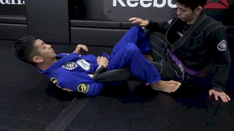 Japanese Champ Tomoyuki Hashimoto Shows The Footlock From De La Riva Guard