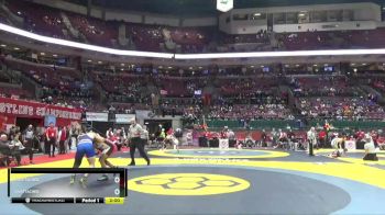 D2-175 lbs Cons. Round 1 - Dominic Pagan, Poland Seminary vs Chance Snow, Wauseon