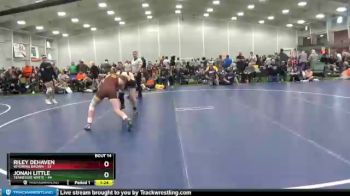 160 lbs Round 5 (6 Team) - Riley Dehaven, Wyoming Brown vs Jonah Little, Tennessee White
