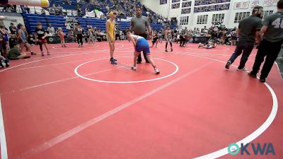 106 lbs Consi Of 8 #2 - Noah Caudle, Smith Wrestling Academy vs Gage Robinson, Tecumseh Youth Wrestling