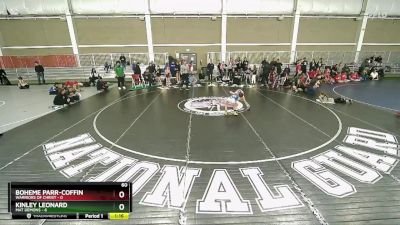 60 lbs Placement (4 Team) - Kinley Leonard, Mat Demons vs Boheme Parr-Coffin, Warriors Of Christ