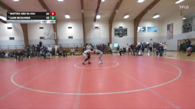 106 lbs Cons. Round 3 - Matteo Abu El-Haj, Abington Friends School vs Liam McKlveen, Kiski School