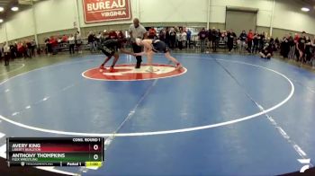 120 lbs Cons. Round 1 - Anthony Thompkins, Flex Wrestling vs Avery King, Liberty Bealeton