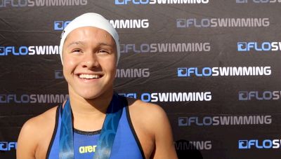 Leanna Gharbaoui Talks 50 Frees Futures Title