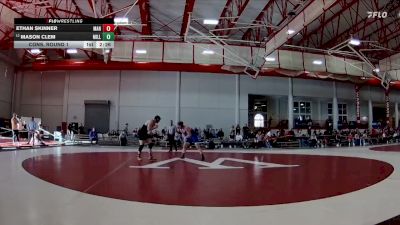 197 lbs Cons. Round 1 - Mason Clem, Millikin vs Ethan Skinner, Manchester