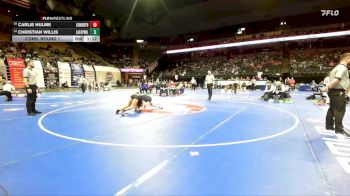 125 Class 2 lbs Quarterfinal - Kylie Dunn, Fort Osage vs Kaitlyn Sparkman, Francis Howell Central