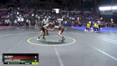 108 lbs Cons. Round 5 - Kai Enos, Batavia WC vs Andrew Lehman, Beat The Streets Chicago-Midway