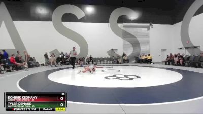85 lbs Round 3 - Dominik Keomany, Junior Terps Xtreme vs Tyler Demand, Lake Wrestling Club