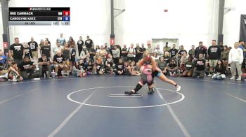 56 lbs Rr Rnd 1 - Irie Carmack, Maryland Mana - W vs Carolyne Katz, Cordoba Trained - W