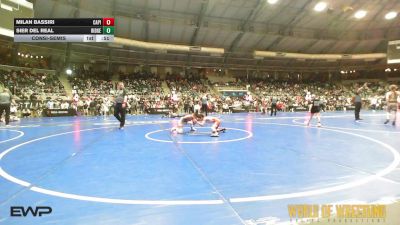 64 lbs Consolation - Milan Bassiri, Capital City Wrestling Club vs Sier Del Real, Ridge Wrestling Club