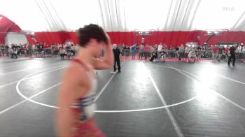 138 lbs Cons. Round 4 - William Christopher, Aviators Wrestling vs Colin Cournoyer, Stratford High School Wrestling