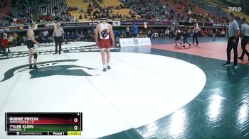 133 lbs Round 1 (16 Team) - Tyler Klein, Dubuque vs Robbie Precin, North Central