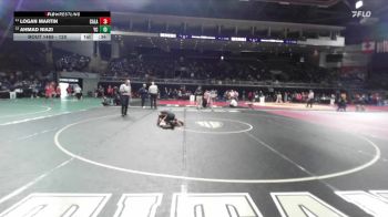 120 lbs Cons. Round 2 - Logan Martin, Calaveras vs Ahmad Niazi, Yuba City
