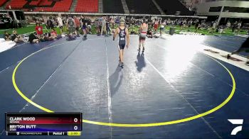 171 lbs Quarterfinal - Clark Wood, Nevada vs Bryton Butt, Utah