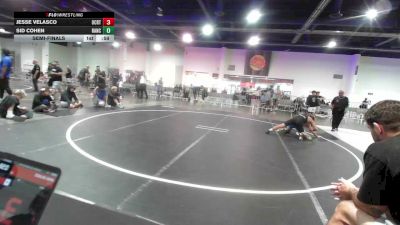 120 lbs Semifinal - Jesse Velasco, Ocrtc vs Sid Cohen, Rancho Bernardo WC