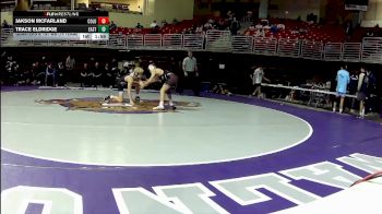 132 lbs Quarters & 1st Wb (16 Team) - Jakson McFarland, Columbus vs Trace Eldridge, Cheyenne East